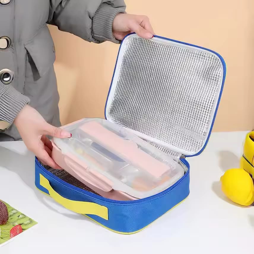 animated school thermal lunch bag image 5
