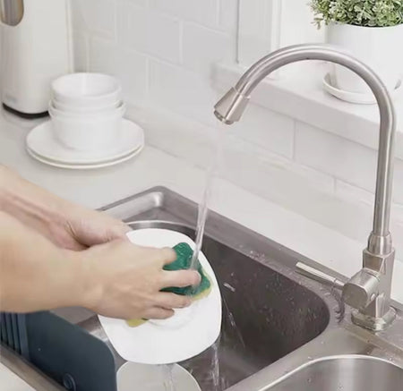 foldable kitchen sink water splash guard image 6