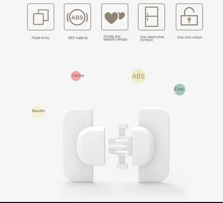 set of 3 smart child safety lock image 3