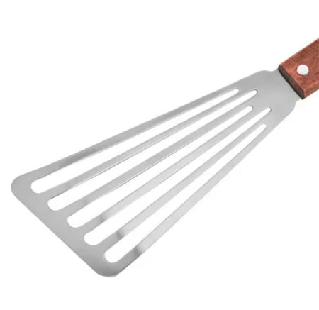 non slip stainless steel frying spatula image 3