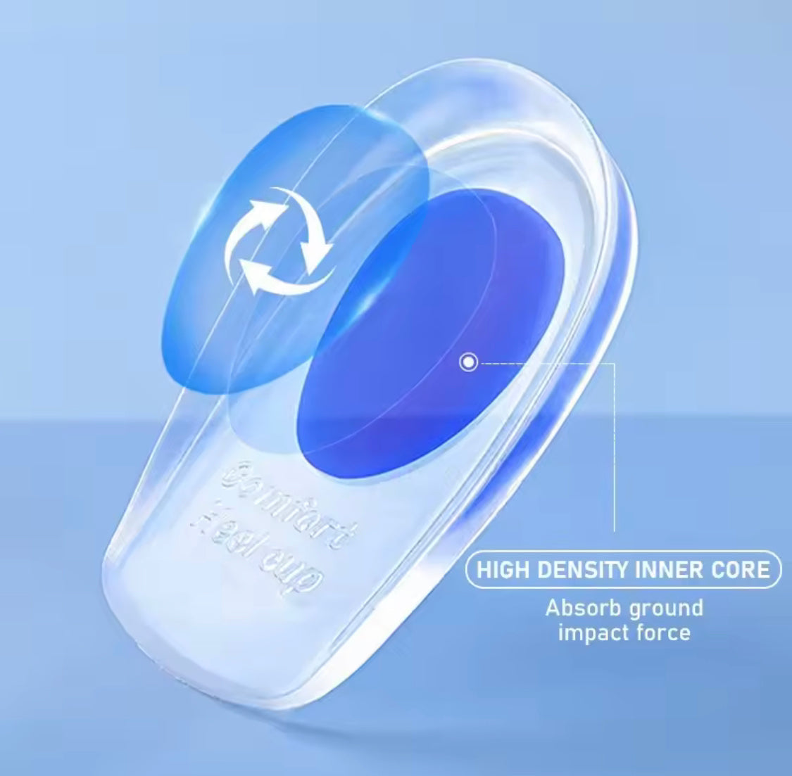 Silicone Gel Soft Insole Cushion - image 3