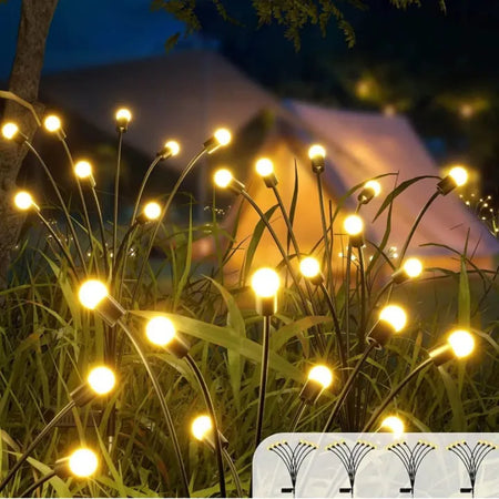 led solar firefly outdoor garden lawn lights image 6