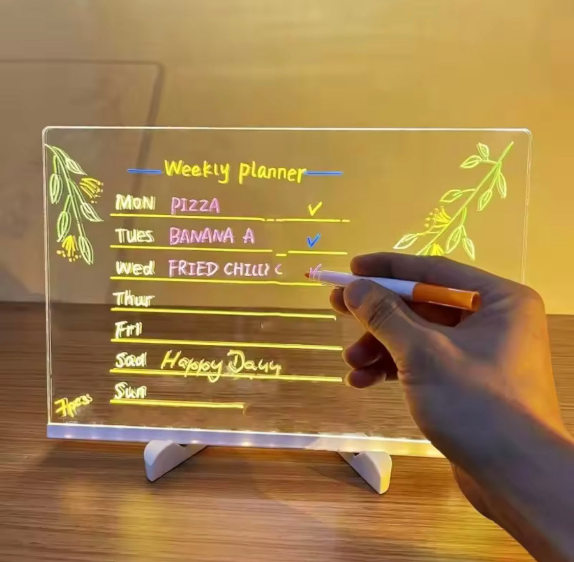 led note board with night light main image