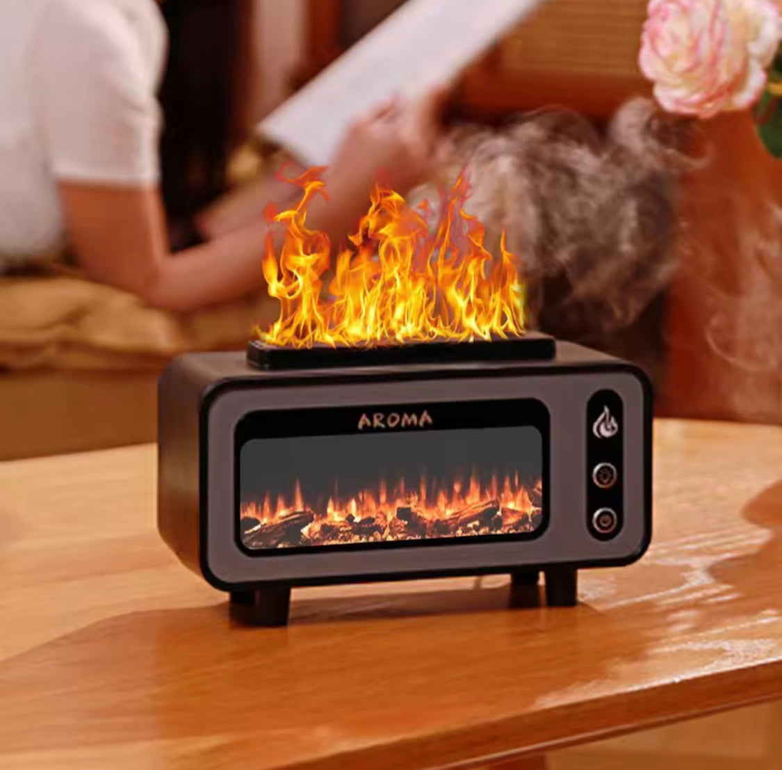 3D Fireplace Aroma Diffuser - image 4