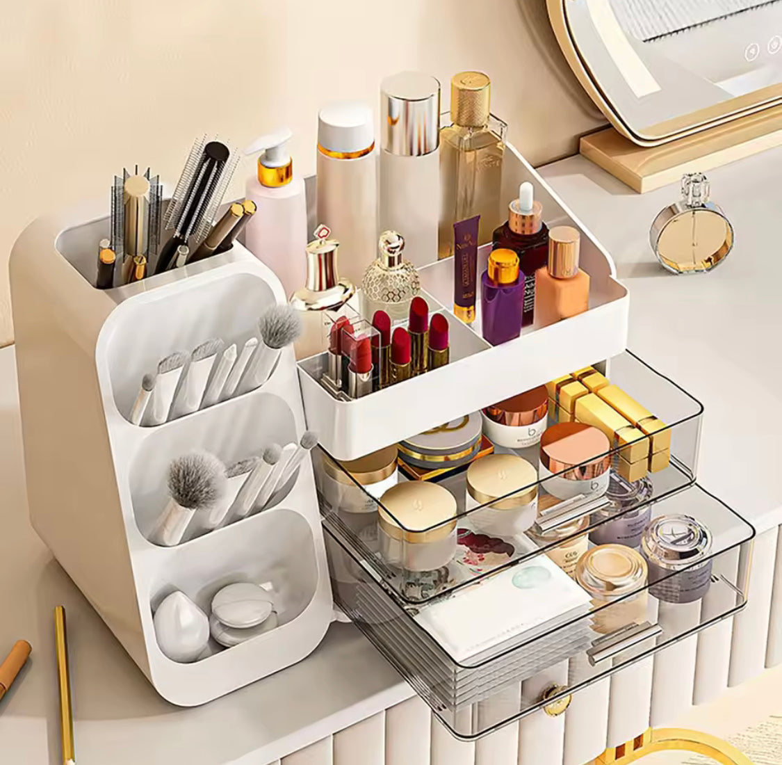 Makeup Organizer With Drawers - image 1