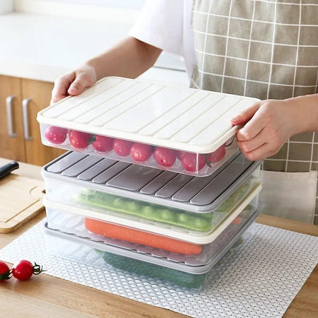 Plastic Food Storage Box With Lid - image 4