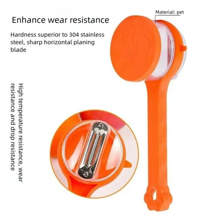 multifunction peeler with storage box image 2
