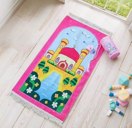 Kids Janamaz Rug With Gift Box - Image 5