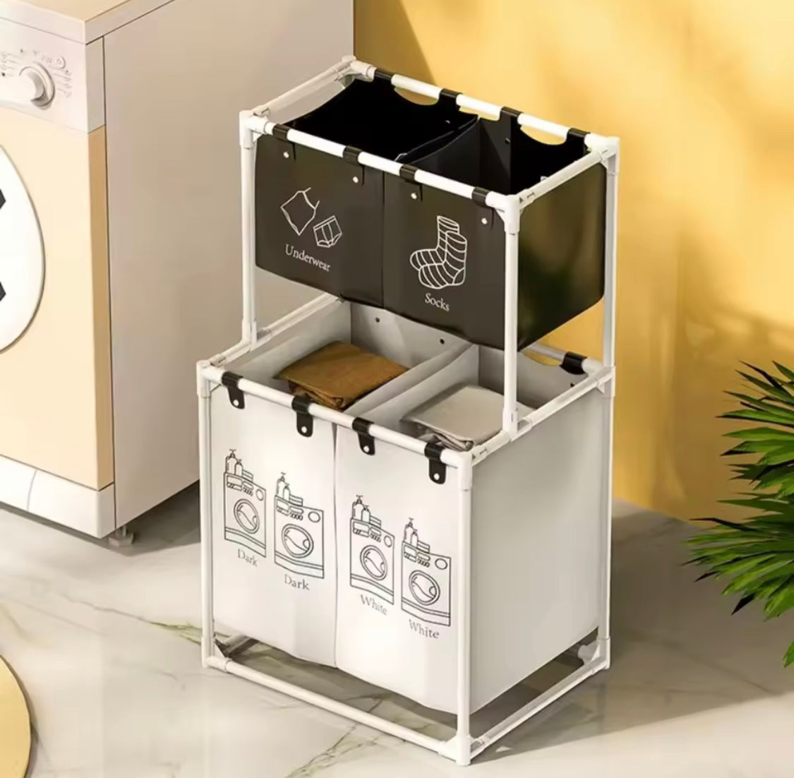 Multi Layer Large Capacity Clothes Hamper - image 1