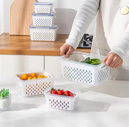 3Pcs Food Storage Containers with Lids - image 2