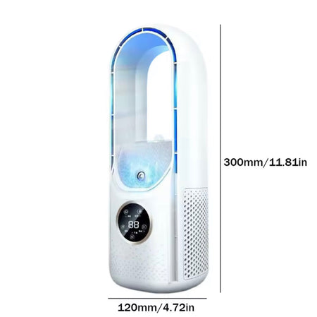 adjustable portable air cooling fan image 7