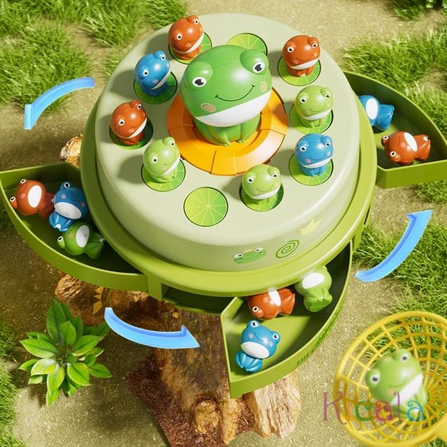 Children Bouncing Frog Toy - image 2