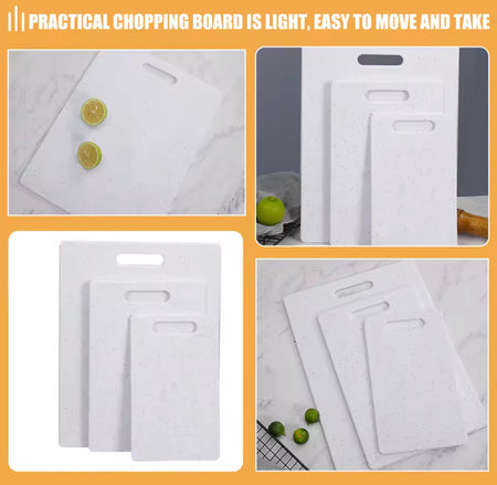 marble texture vegetable cutting board image 5