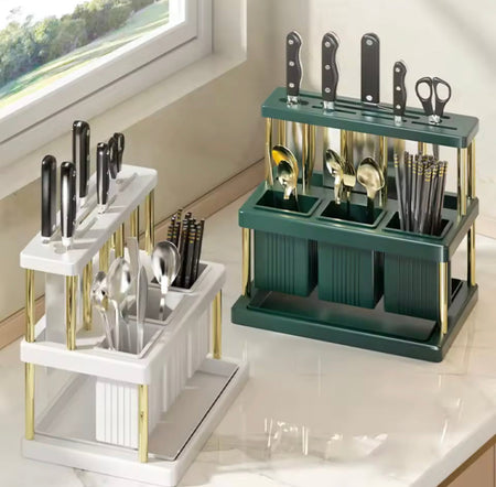 Multifunctional Cutlery Drying Rack - image 1