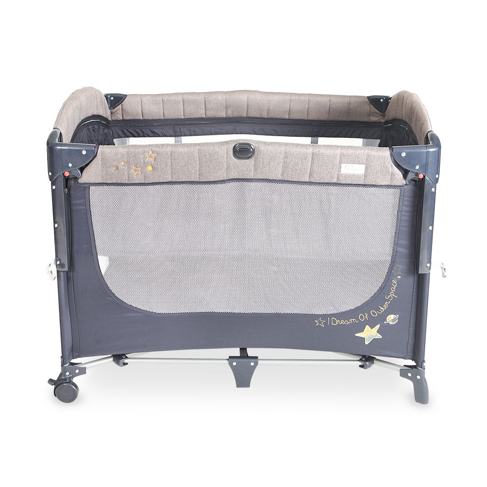 Tinnies Drop Side Playpen - Blue - T302 - 012