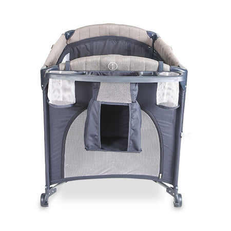 Tinnies Drop Side Playpen - Blue - T302 - 012