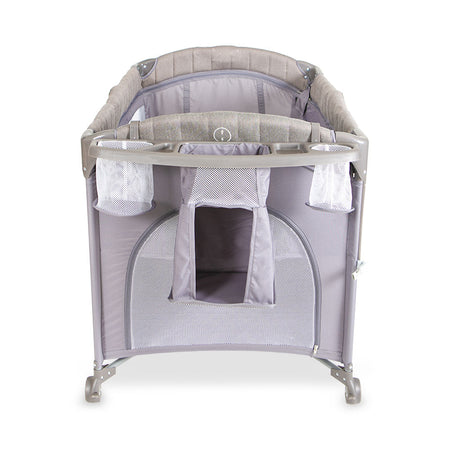 Tinnies Drop Side Playpen – Grey - T302 - 022