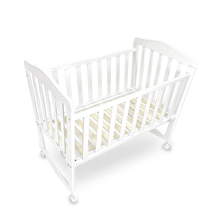 Tinnies Wooden Crib/Cot White