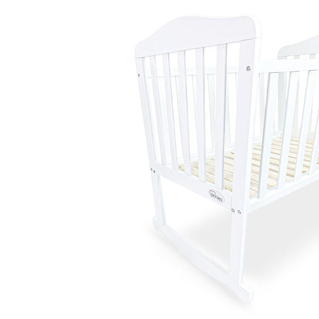 Tinnies Wooden Crib/Cot White