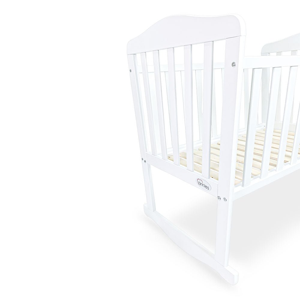 Tinnies Wooden Crib/Cot White