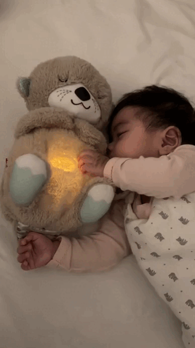 Calming Soothe and Snuggle Breathing Otter Bear