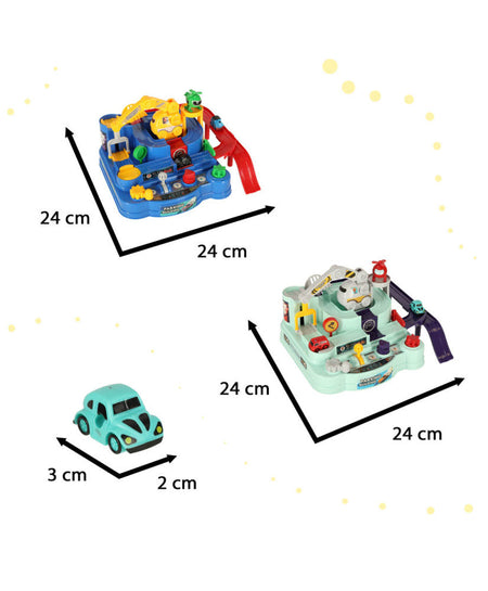 Car Adventure Duel Version Track Game