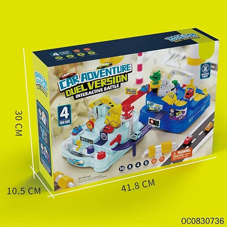 Car Adventure Duel Version Track Game