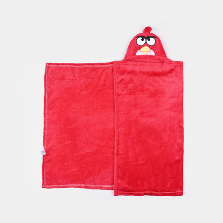 Cartoon Character Baby Hooded Towel Blanket Angry Bird