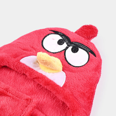 Cartoon Character Baby Hooded Towel Blanket Angry Bird