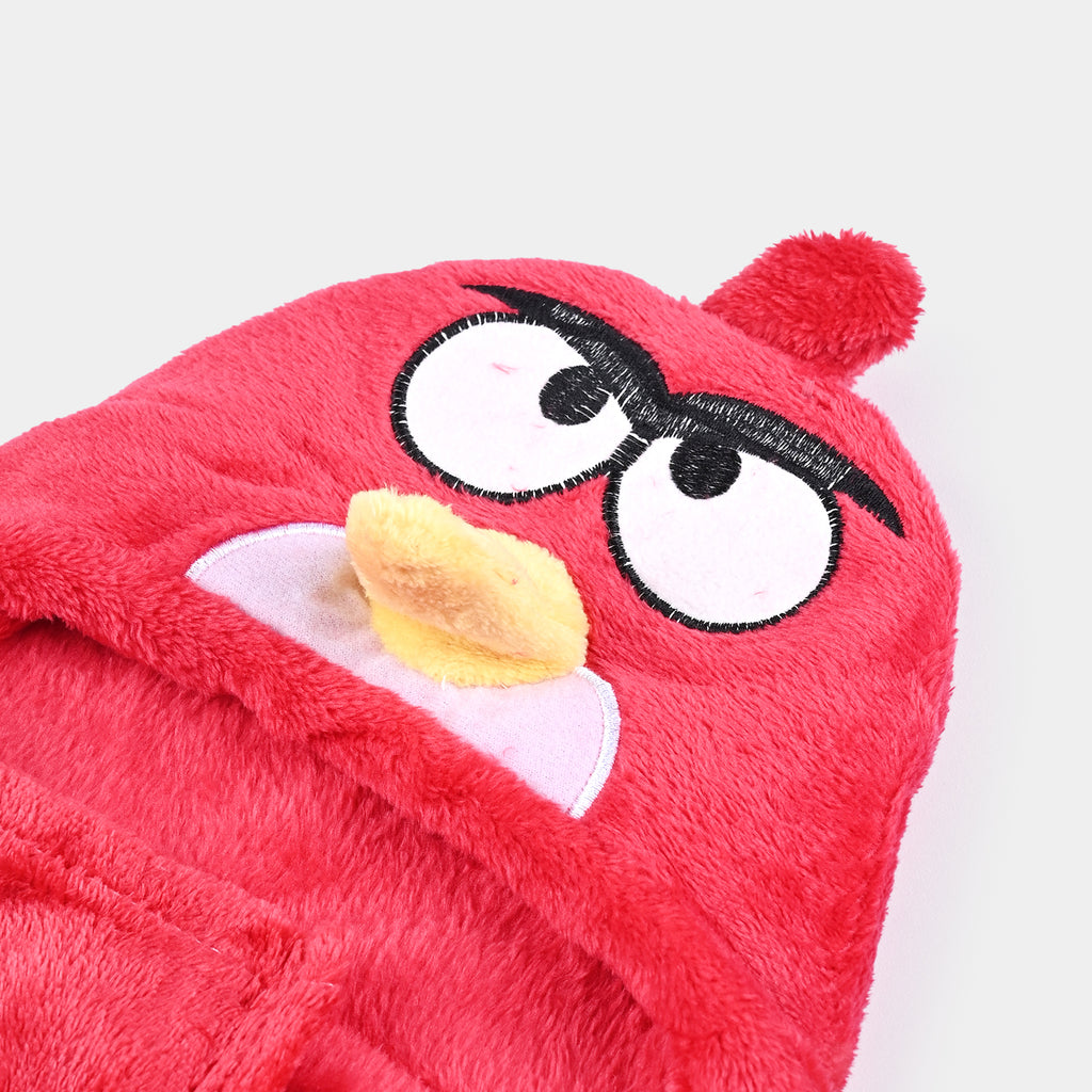 Cartoon Character Baby Hooded Towel Blanket Angry Bird