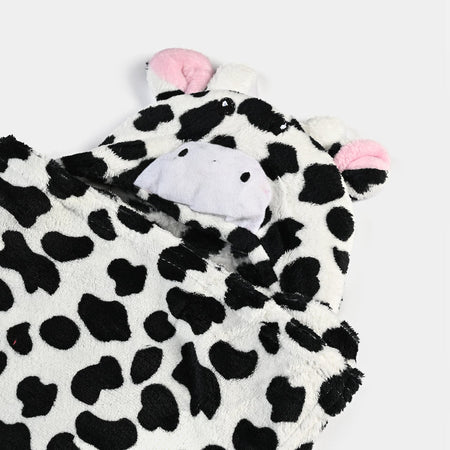 Cartoon Character Baby Hooded Towel Blanket Cow