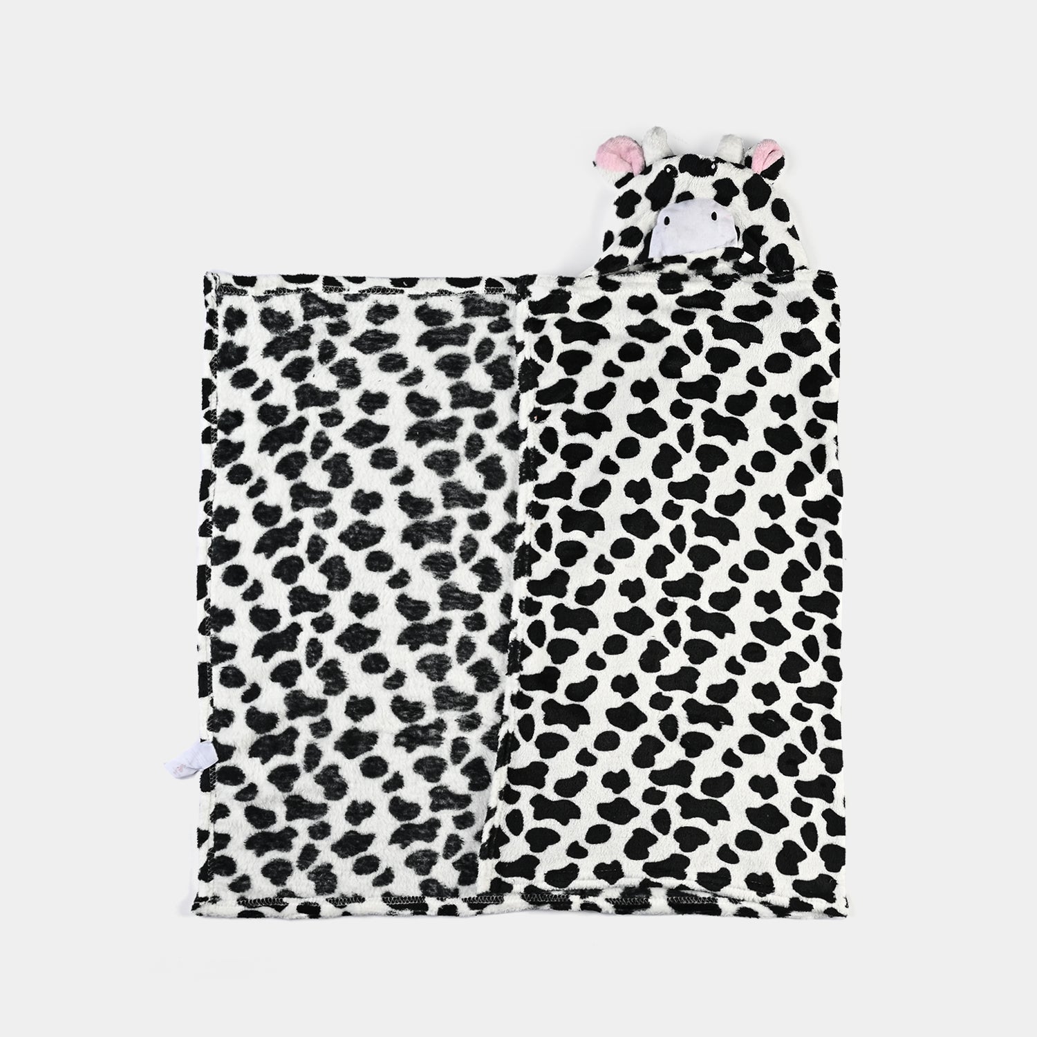 Cartoon Character Baby Hooded Towel Blanket Cow
