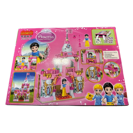 Castle And Princess Construction Set, 200 Pieces, Multi-Colored