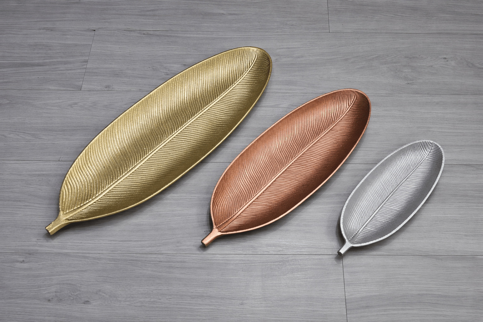 Leaf Design Decorative Serving Trays image 2