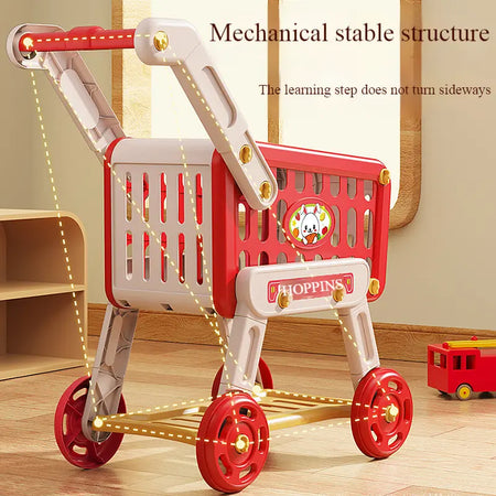 Children's Play Home Simulation Shopping Cart Toys Baby Hand