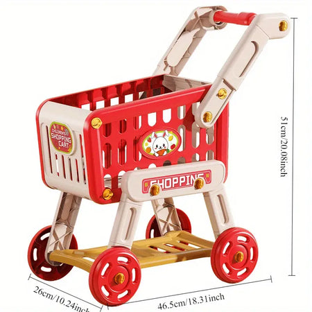 Children's Play Home Simulation Shopping Cart Toys Baby Hand