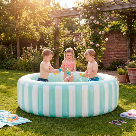 Intex Coastal Luxe Cabana – Premium Inflatable Family Pool (66" x 21") (1.68m x 53cm) - 56182