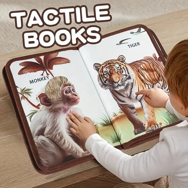 Cognitive and Tactile guidance Books For Early Education
