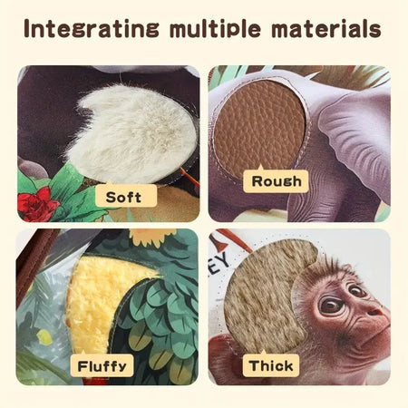 Cognitive and Tactile guidance Books For Early Education