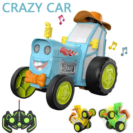 Crazy Jumping Tractor With Light And Sound