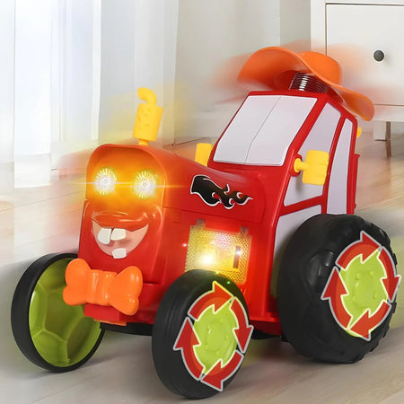 Crazy Jumping Tractor With Light And Sound