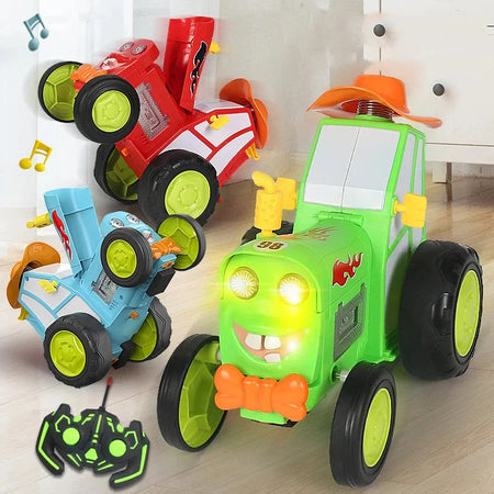 Crazy Jumping Tractor With Light And Sound