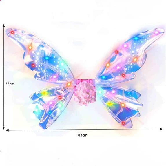 Cute Butterfly Fairy Wings With Light And Music