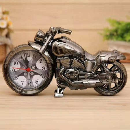 creative motorcycle alarm clock main image