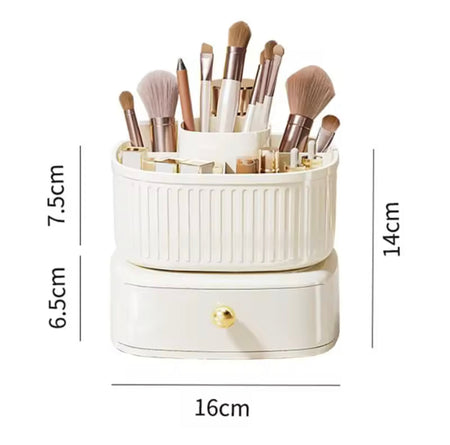 5 grid spinning makeup organizer image 6