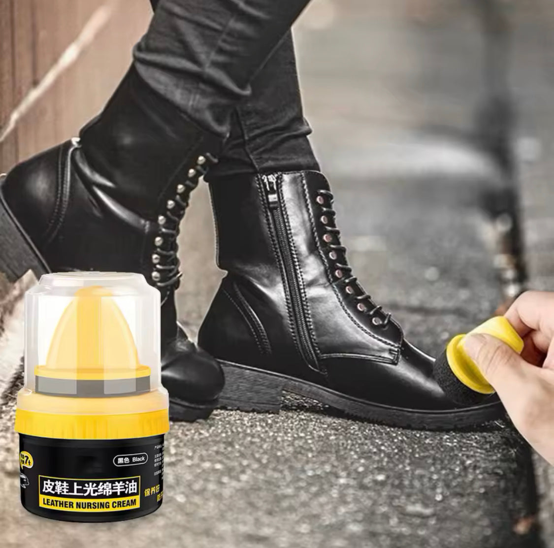 Cream Liquid Leather Shoe Polish - image 3