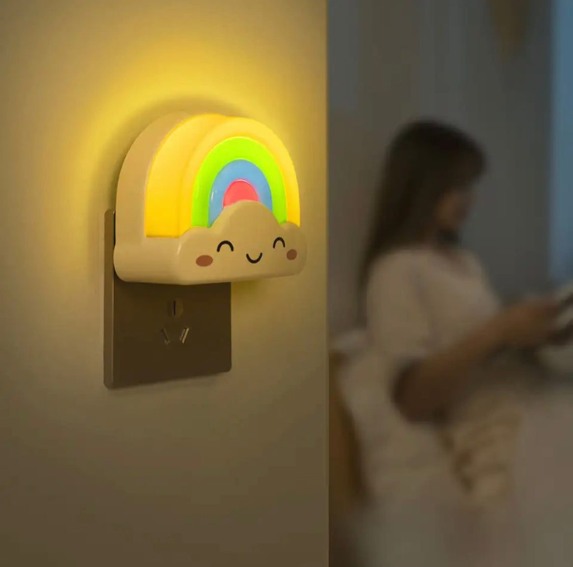 Rainbow Socket Night Light - image 3