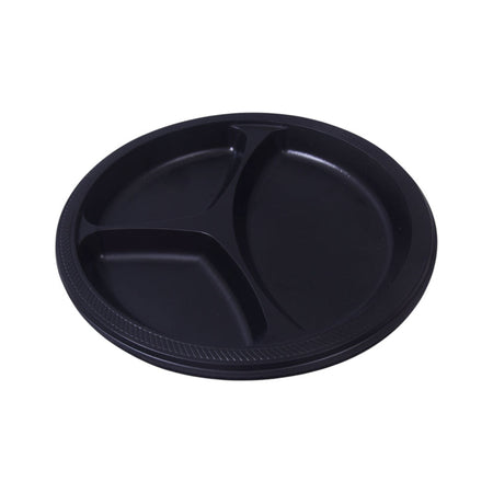 multi compartment food serving plate image 3