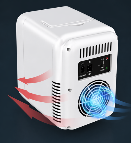 portable mini skincare fridge image 6