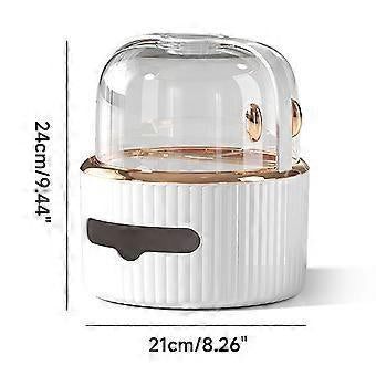 acrylic round vanity organizer image 5